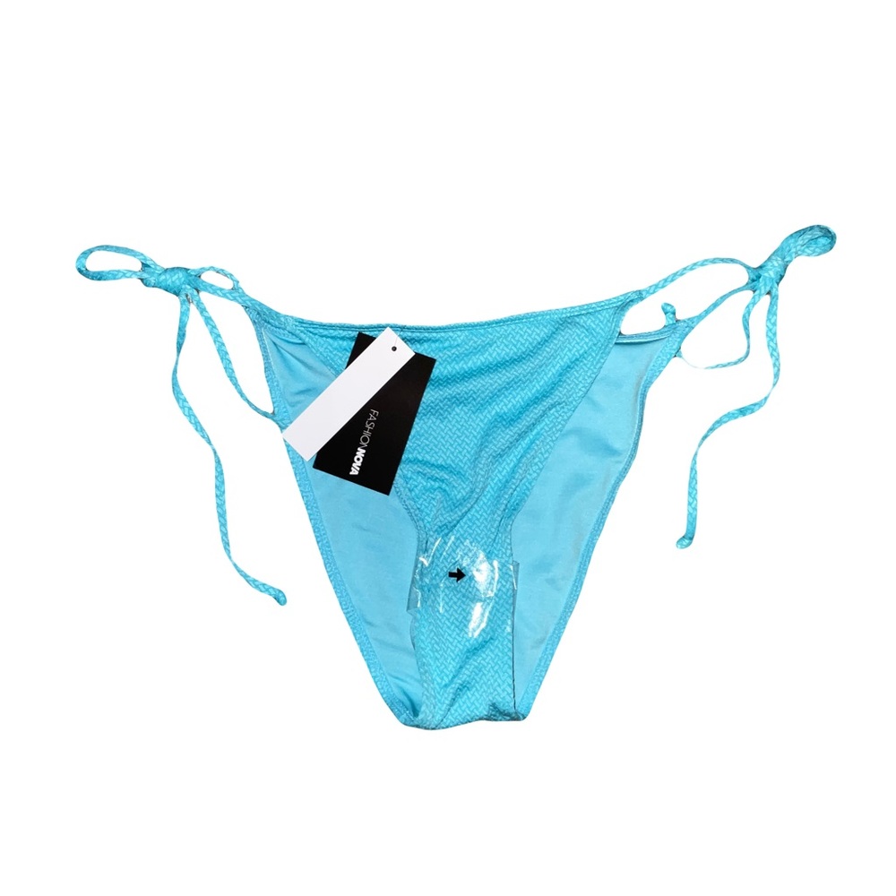 Fashion Nova XL Light Blue Bikini Bottoms